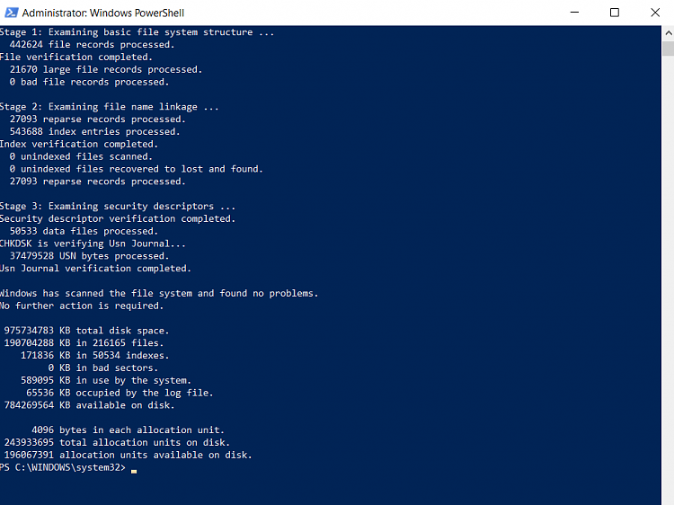 Last update keeps recycling, failed KB4487017-chkdsk-c-scan.png