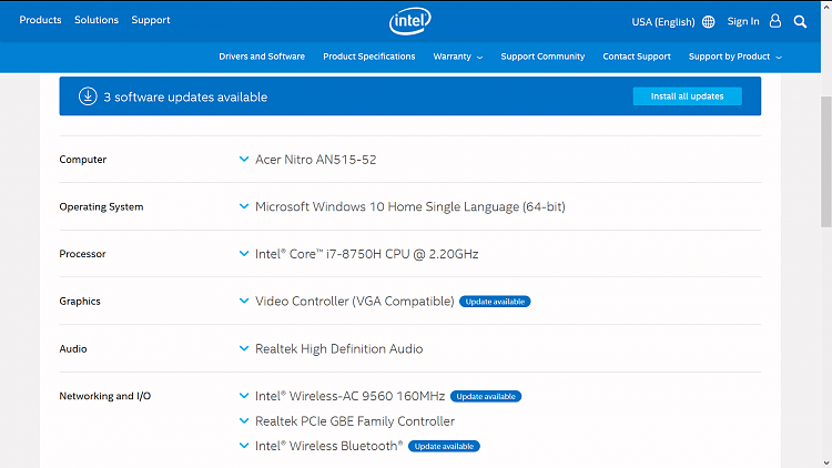 Botched updates of windows update in the list-intel-list-updtates.png