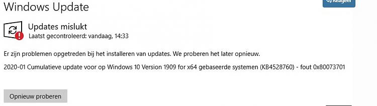 windowsupdate 0x80073701 windowsupdate 0x80073701