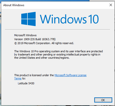 Reinstalling Windows 10 - how bad are my issues?-winver.png