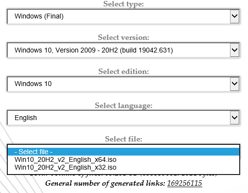 Bear with me here - Updating from version 1909 impossible for me-techbench-choices-list.png