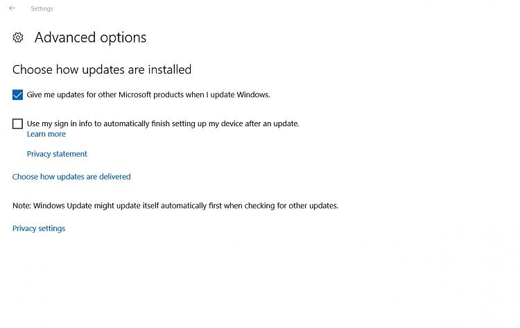 Bear with me here - Updating from version 1909 impossible for me-windows-update-advanced-options-page.jpg
