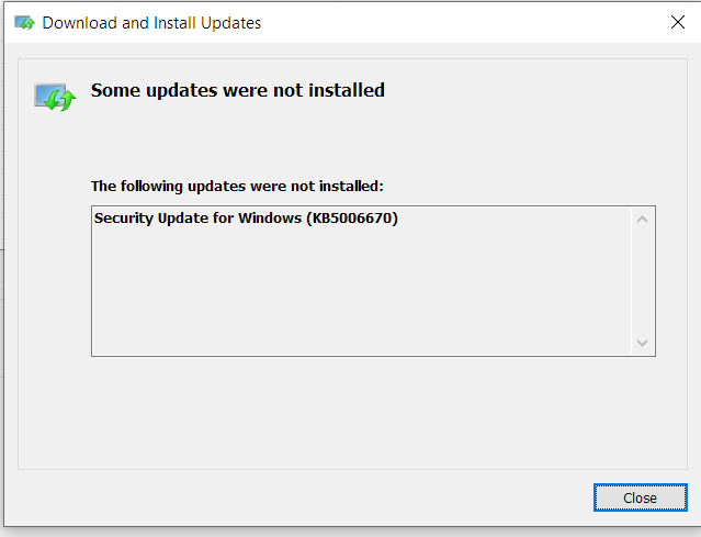 Windows update error-0x800f0988 while installing update KB5006670-updates-trouble.png