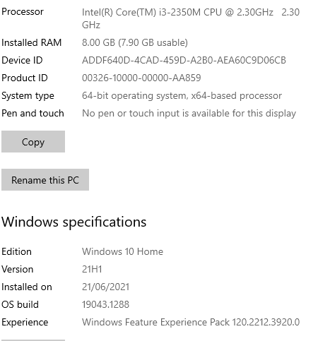 Fast Guide : Upgrade to Windows 11 for non TPM 2.0 capable PCs-about-cpu.png
