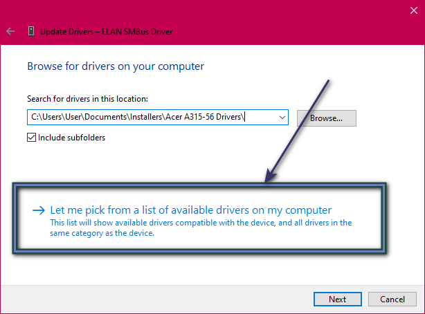 Windows Module Installer running Windows Update saying up to date-uprade-driver-choose-my-computer.png