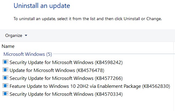 How do I permanently stop windows updates-kb4023057-missing.jpg