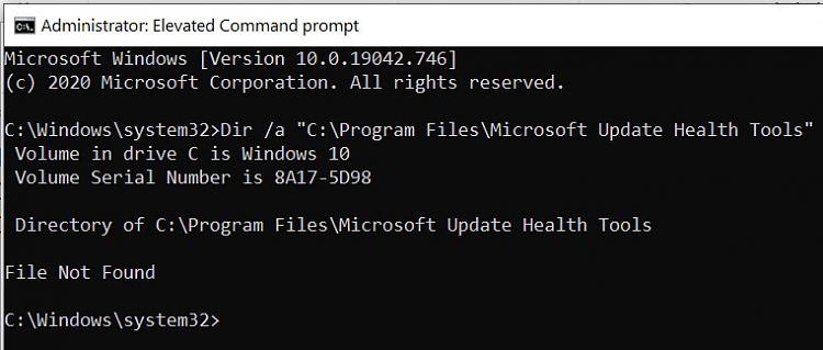 How do I permanently stop windows updates-microsoft-update-health-tools-contains-no-file.jpg