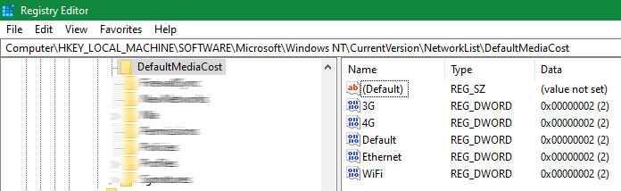Delete a partial /incomplete update-metered-connections-key.png