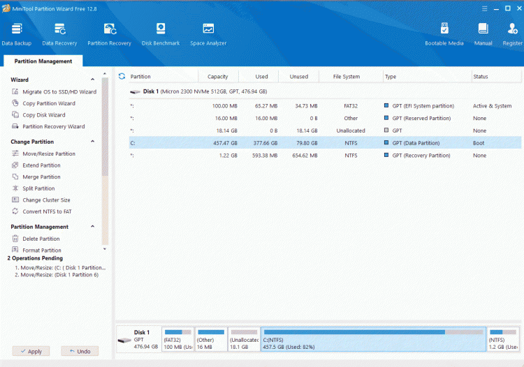 After 3 months  since KB5034441 was released, it still won't install-resizepartitions.gif