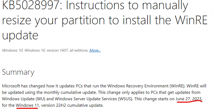 After 3 months  since KB5034441 was released, it still won't install-s2.png