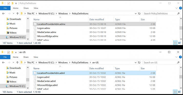 On updated to 1511 machines gpedit.msc reports namespace conflict-capture.png