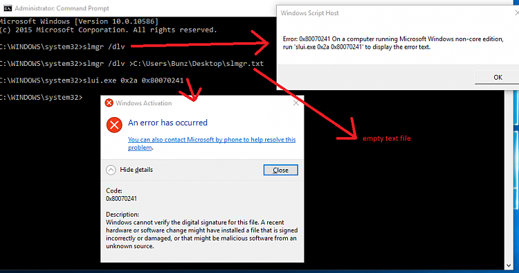 windows is no longer activated, windows update can't be started-slmgr.png