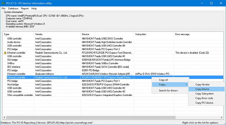 Windows 10 Upgrade failed to install network protocols-pci-device.jpg