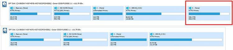 Windows takes two hours to boot every reboot. Goes to spinning circles-partitions.jpg