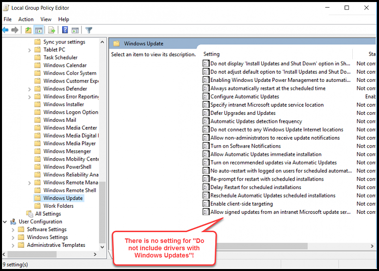 Does disabling automatic Win Updates include automatic Device Driver?-gpedit-windowsupdate.png