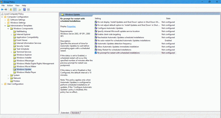Disable automatic reboot for updates-group-policy-editor.gif
