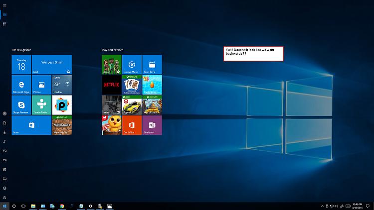 I had to do clean install of win 10 so I d/l Anniversary Edition. Blah-new-windows-10-start-screen-yuk.jpg