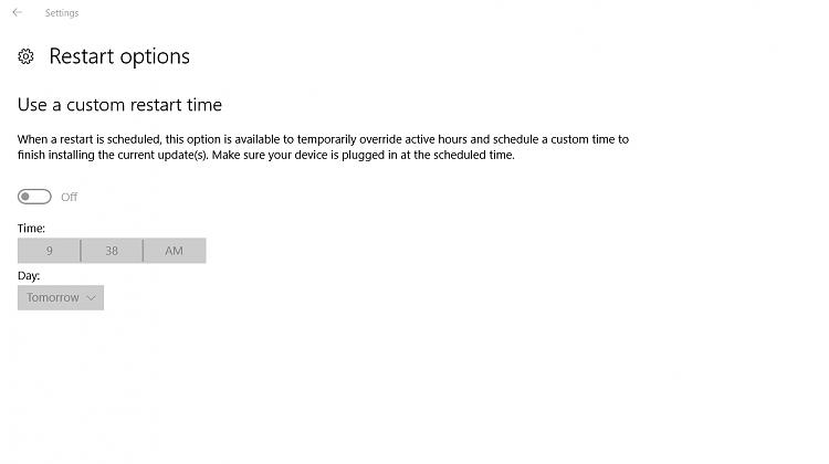 No longer able to choose options in Windows 10 updates - what happened-windows-update-restart-options-page.jpg