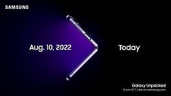 Watch Samsung Galaxy Unpacked Event on August 10, 2022
