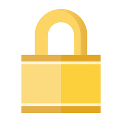 file has lock icon windows 10